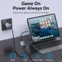 Vention Adaptador de Audio BIGHA USB-C a Jack 3.5 mm y USB-C PD Gris